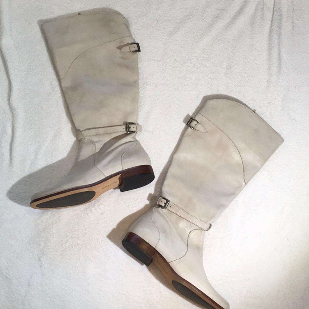 L.L. Bean Beige Boots 9.5W